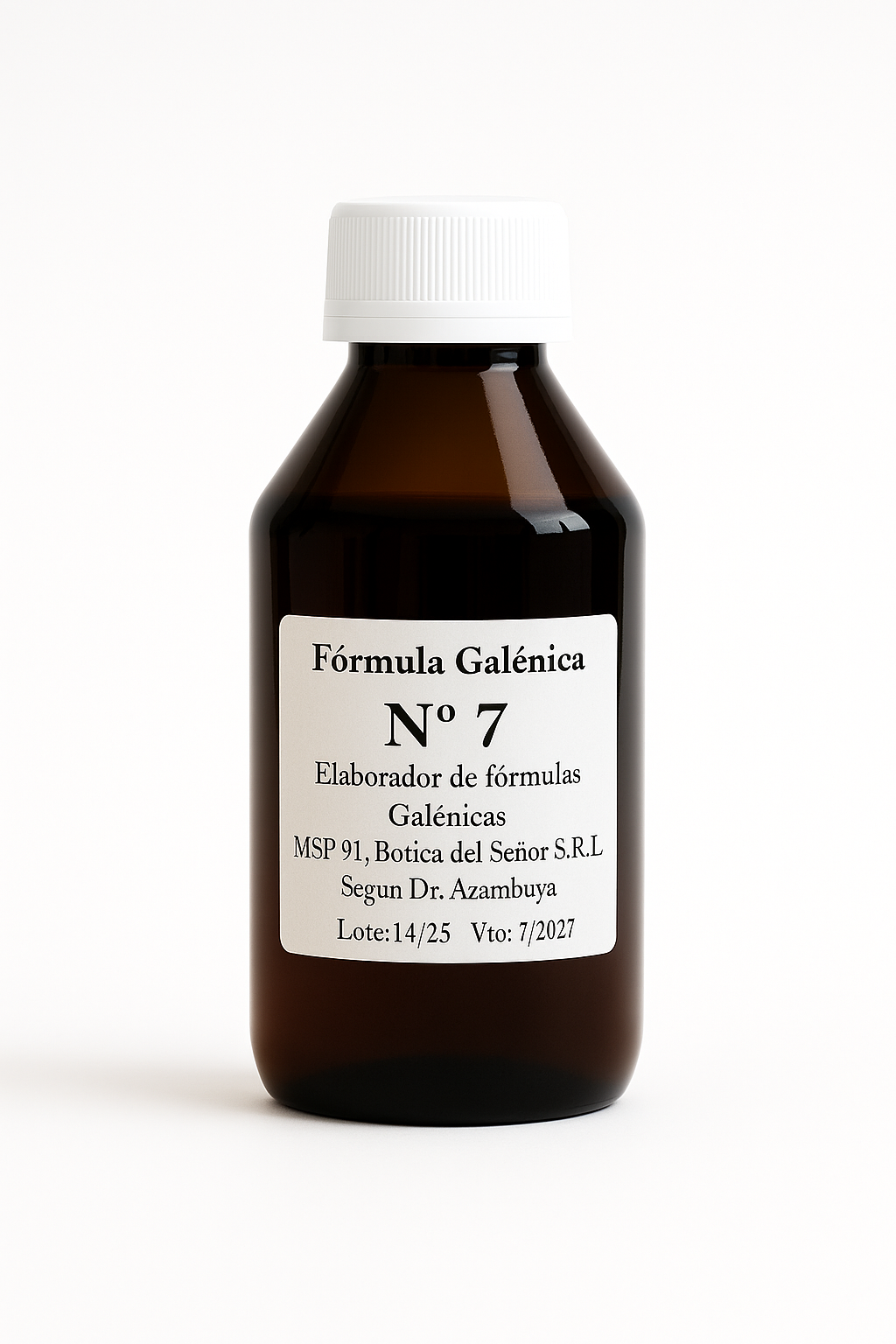 Tintura N°7 – Control natural de la presión arterial