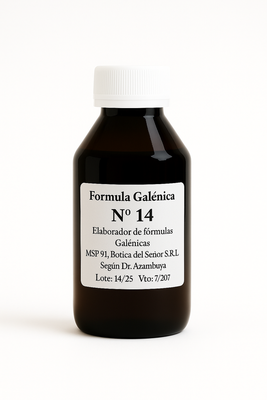 Tintura N°14 – Bienestar femenino y equilibrio hormonal 🌿