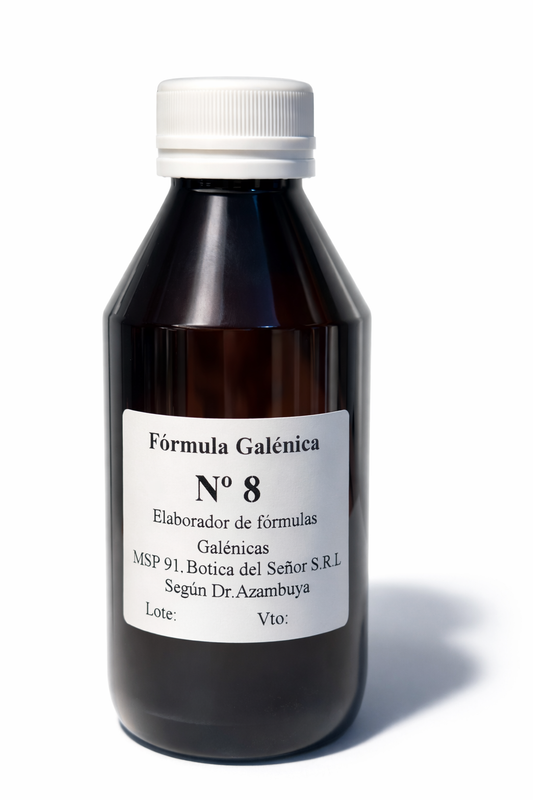 Tintura N°8 – Adelgazante y hepatoprotector natural