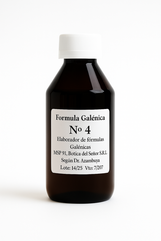 Tintura Nº4 – Insuficiencia renal crónica y litiasis urinaria 🌿