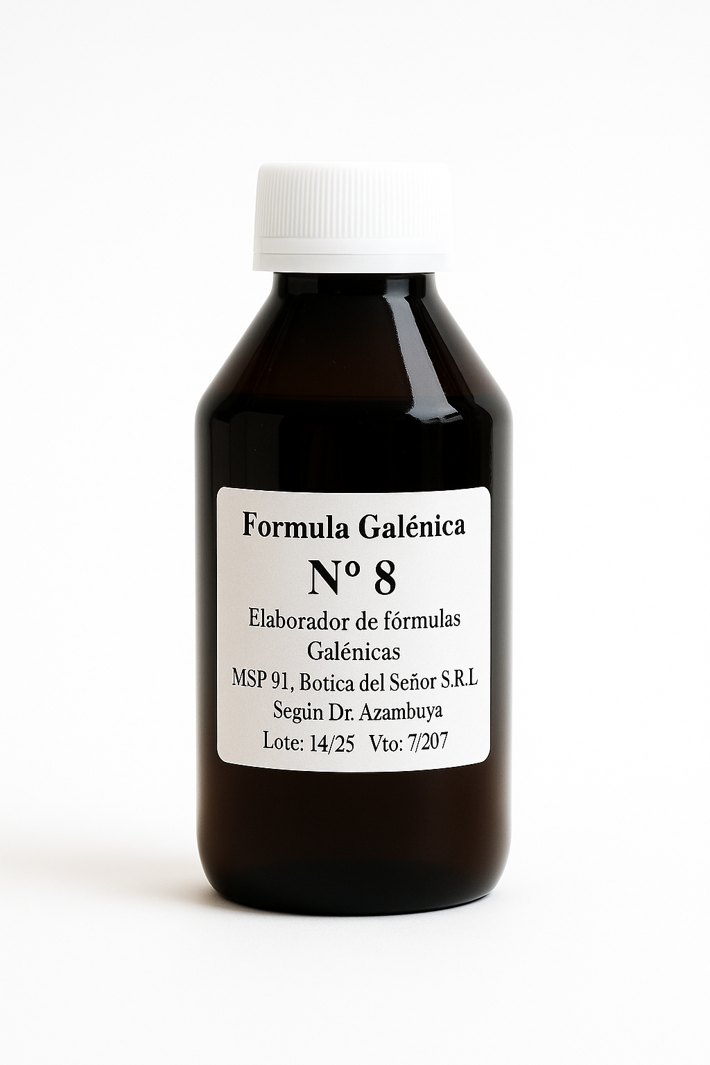 Tintura N°8 – Adelgazante y hepatoprotector natural