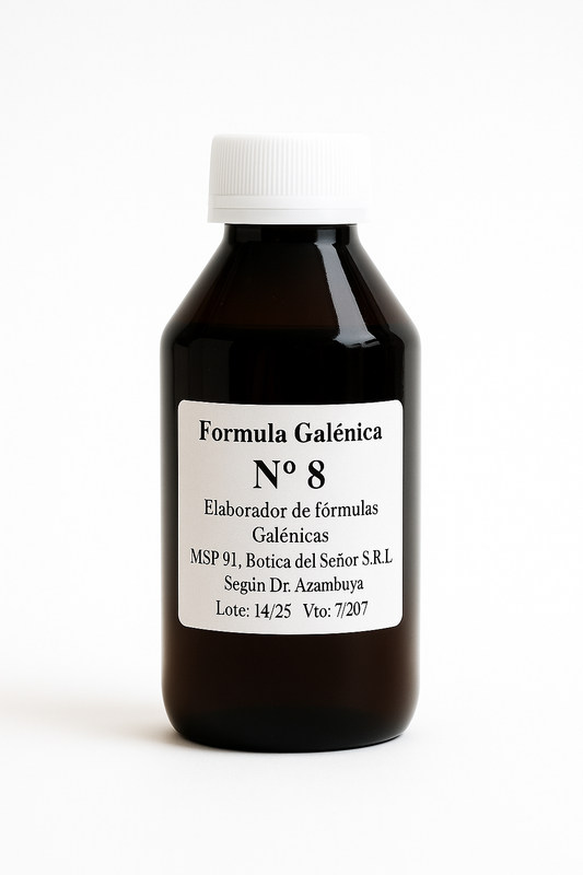 Tintura N°8 – Adelgazante y hepatoprotector natural