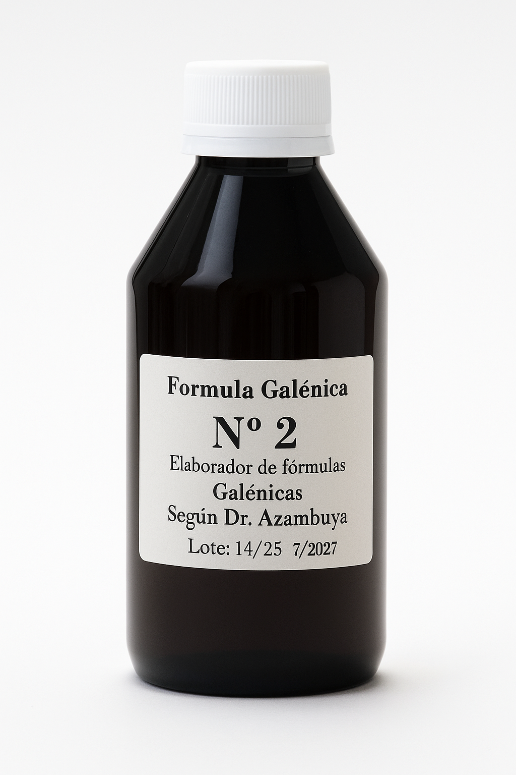 Tintura Número 2 Antirreumática y Analgésica Natural (200ml)