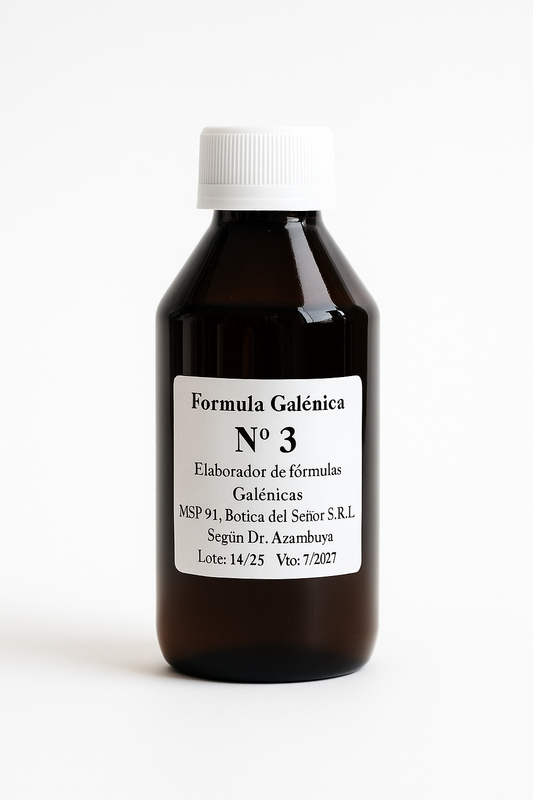 Tintura Nº3 – Apoyo natural para la diabetes 🌿(200ml)