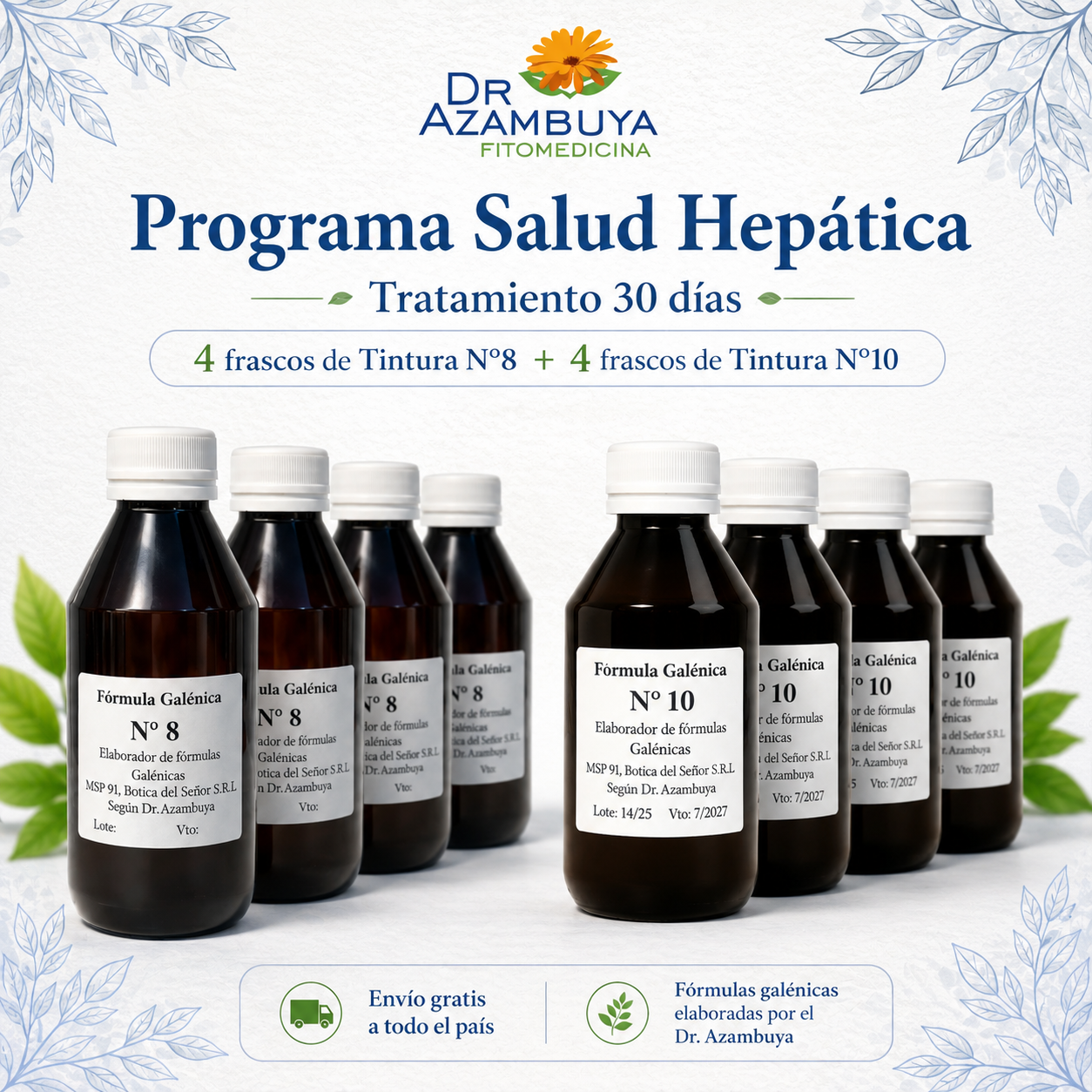 Programa Salud Hepática – Tratamiento 30 días