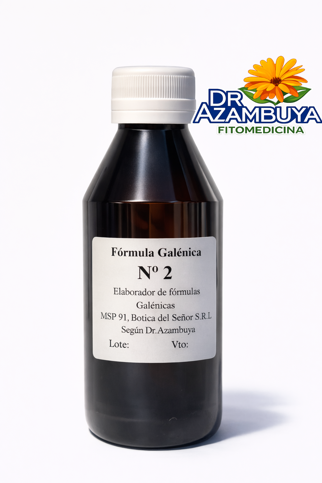 Tintura Nº 2 Antirreumática y Analgésica Natural (200ml)