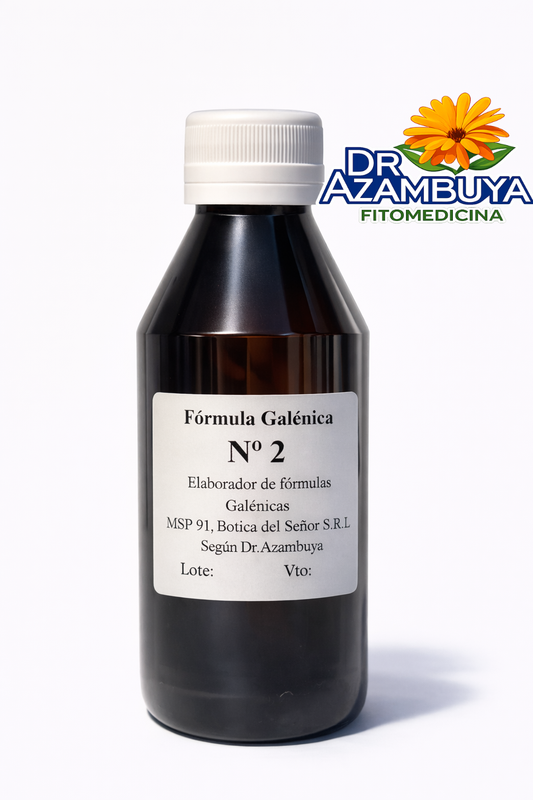 Tintura Nº 2 Antirreumática y Analgésica Natural (200ml)