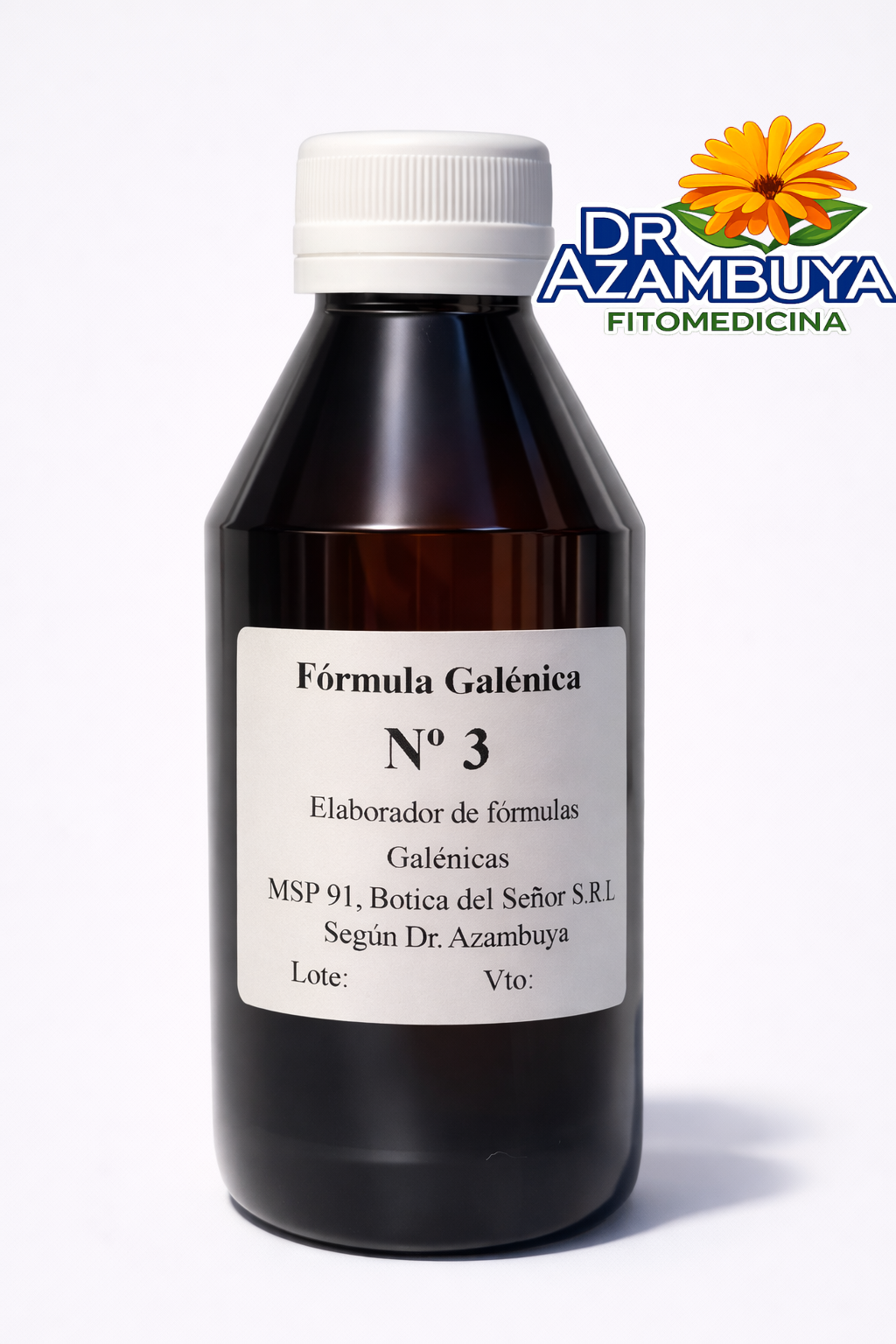 Tintura Nº3 – Apoyo natural para la diabetes 🌿(200ml)