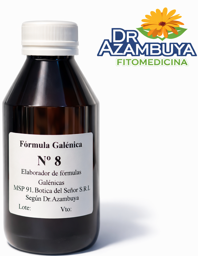 Tintura N°8 – Adelgazante y hepatoprotector natural